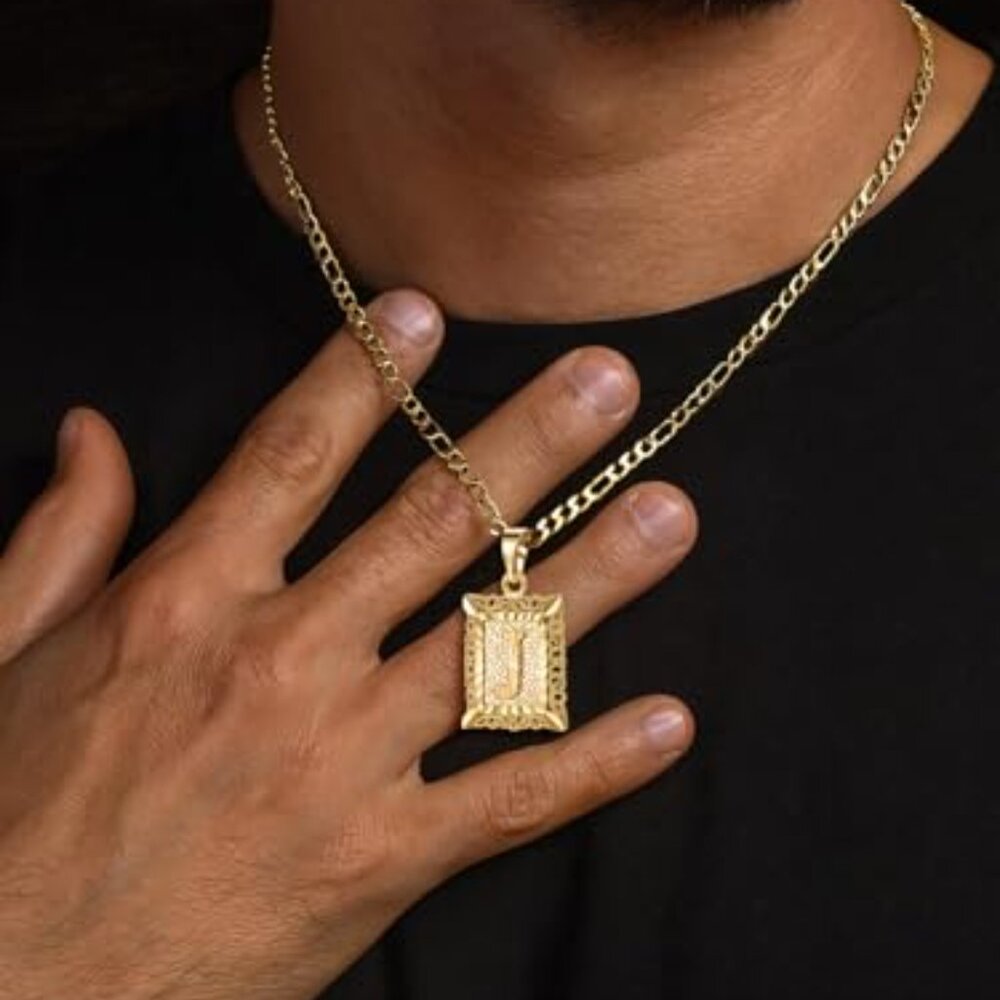 Initial Monogram Necklace Personalized Jewelry 14… - image 4